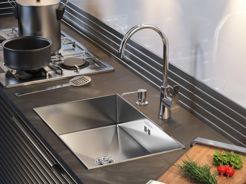 Смеситель для кухни Paulmark HOLSTEIN Ho212065-CR на раковину хром - фото 2